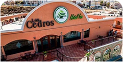 Fachada Hotel Los Cedros Chihuahua